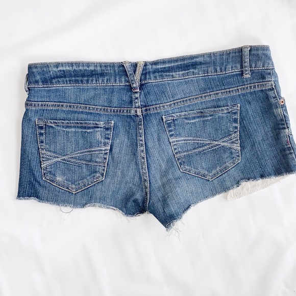 Aeropostale | Jean Cutoff Shorts Size 7/8 Blue - Picture 2 of 3